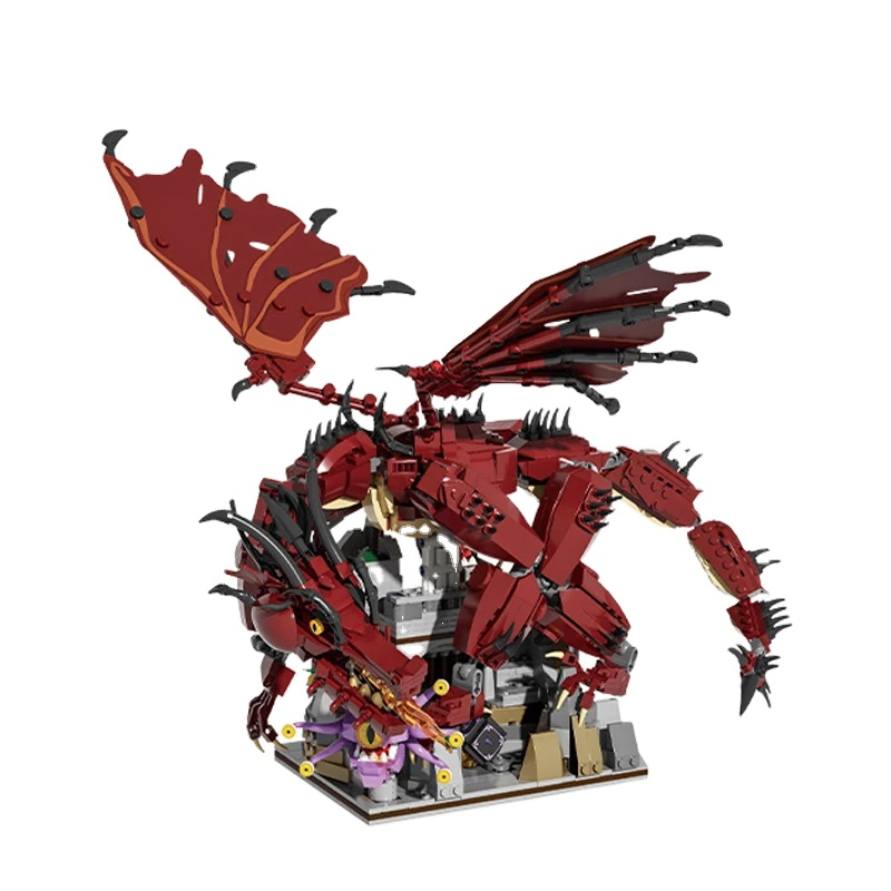 Red Dragon's Tale 21348 Building Blocks Bricks Assembling Millennium Falcon Model Toys Gift Set