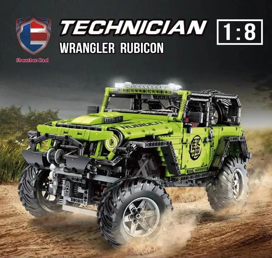 Technic Remote Control SUV Motor Power Speed Off-road Buggy Building Blocks Bricks Kids - Image 2