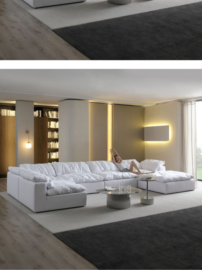 Cloud Sofa Set Furniture Compressed Sofa Couch Living Room Sofas - Image 5