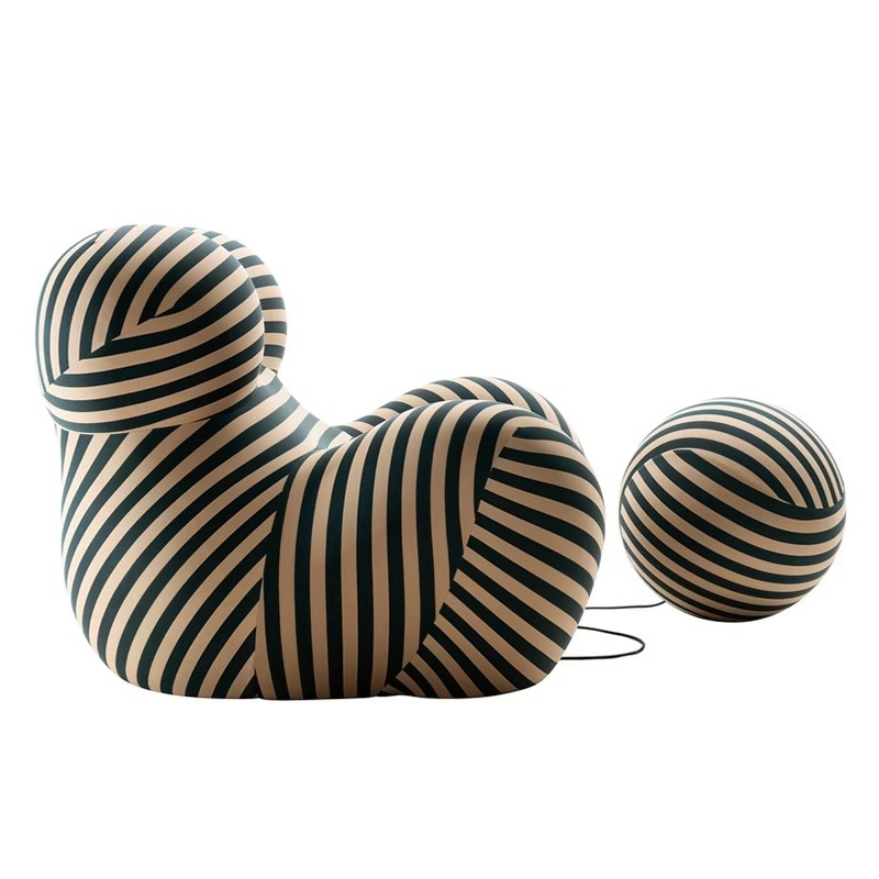 Creative Luxury Italian Living Room Furniture Mother's Hug Recliner Compressed Sofa Lazy Chair - Image 5