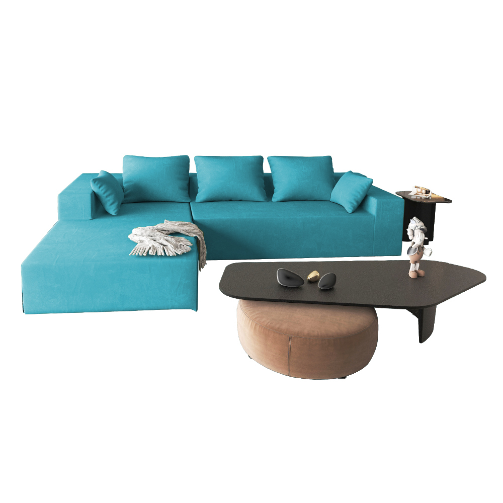 Modern Modular Kids Adult Foam Combined Sofa Couch Compress Sofa Set in Box Vacuum Compressed Sofa - Image 6