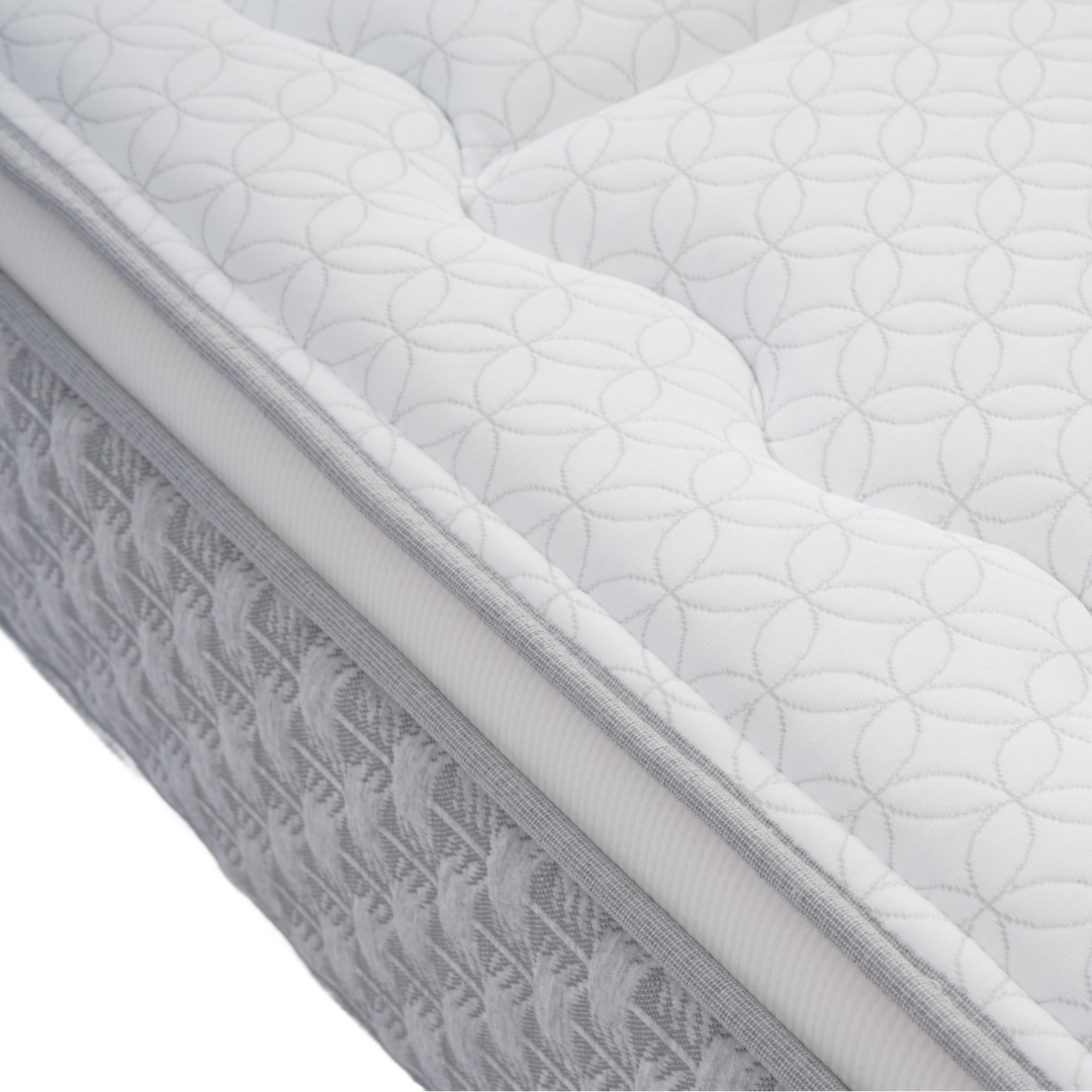 Modern Hotel Bedroom King Size Double Wall Bed with Pocket Spring Memory Latex - Image 3