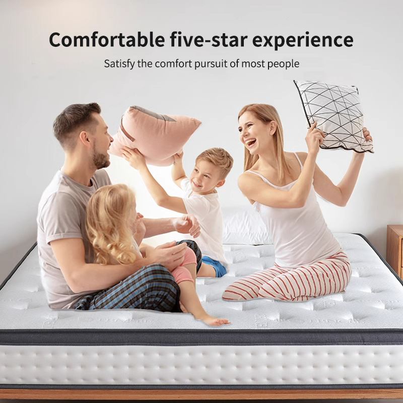 Hypo-allergenic Bed Mattress Premium Latex With Zoned Support for a Restful Sleep Vacuum Packing in Rolls - Image 2